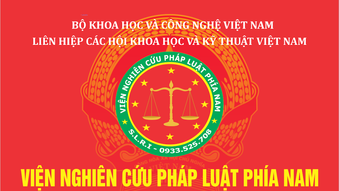 VIỆN NGHIÊN CỨU PHÁP LUẬT